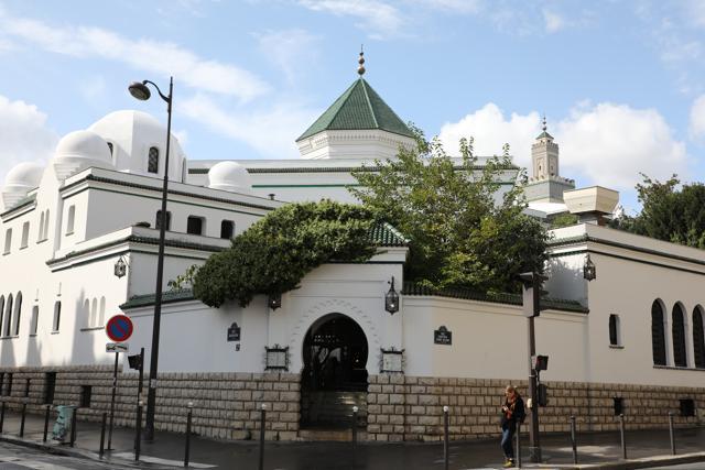 The entrance to La Grande Mosquée de Paris. (AFP) The entrance to La Grande Mosquée de Paris. (AFP)