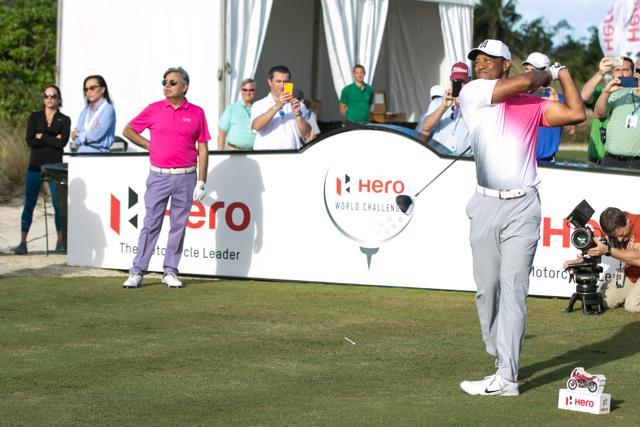Tiger Woods during the Pro-Am ahead of Hero World Challenge. (HT Photo) Tiger Woods during the Pro-Am ahead of Hero World Challenge. (HT Photo)