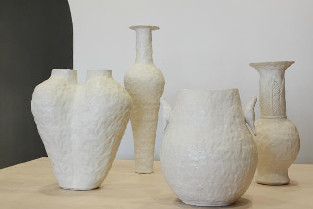 The ceramic work by a member at Bklyn Clay, a community ceramics space, in New York. (NYT) The ceramic work by a member at Bklyn Clay, a community ceramics space, in New York. (NYT)