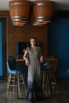 Model Olga in Rohit Gandhi Rahul Khanna. (Amal KS/HT)