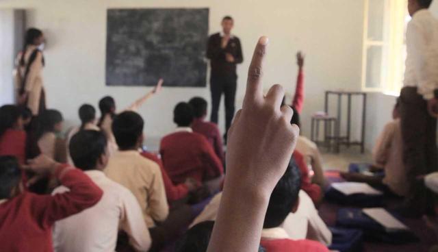 The first-of-its-kind initiative is a brain child of a math teacher, Nihal Singh. (HT Photo/Himanshu Vyas) The first-of-its-kind initiative is a brain child of a math teacher, Nihal Singh. (HT Photo/Himanshu Vyas)