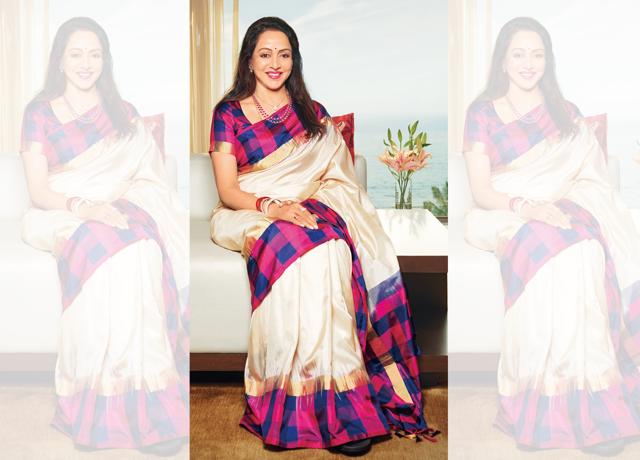 Hema Malini divides her time between her dance performances and her political career, but the role she loves playing the most today is that of a doting grandmother (Prabhat Shetty) Hema Malini divides her time between her dance performances and her political career, but the role she loves playing the most today is that of a doting grandmother (Prabhat Shetty)