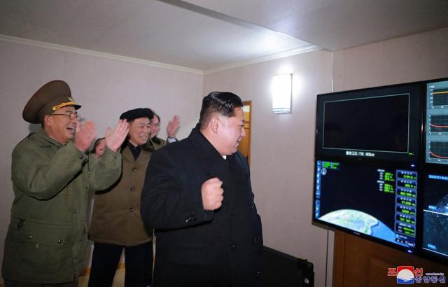 In this undated photo provided by the North Korean government, North Korean leader Kim Jong Un inspects an intercontinental ballistic missile test in North Korea. (AP Photo) In this undated photo provided by the North Korean government, North Korean leader Kim Jong Un inspects an intercontinental ballistic missile test in North Korea. (AP Photo)