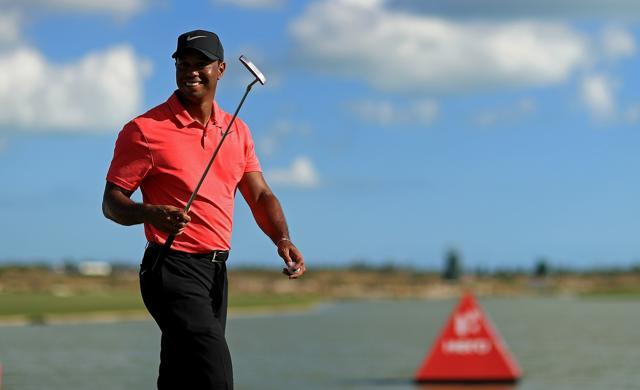 Tiger Woods finished joint-ninth in the Hero World Challenge in the Bahamas as he made a strong comeback from injury. (AFP) Tiger Woods finished joint-ninth in the Hero World Challenge in the Bahamas as he made a strong comeback from injury. (AFP)