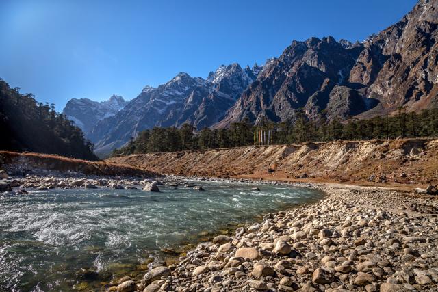 The landscape of Yumthang Valley in winters is pristine and alluring. (Shutterstock) The landscape of Yumthang Valley in winters is pristine and alluring. (Shutterstock)