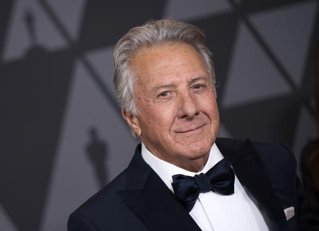 HBO host John Oliver took Dustin Hoffman, 80, to task during a debate organized in New York for the 20th anniversary of the film Wag the Dog. The movie about a presidential sex scandal starred Hoffman as well as Robert De Niro and Anne Heche. (AFP) HBO host John Oliver took Dustin Hoffman, 80, to task during a debate organized in New York for the 20th anniversary of the film Wag the Dog. The movie about a presidential sex scandal starred Hoffman as well as Robert De Niro and Anne Heche. (AFP)