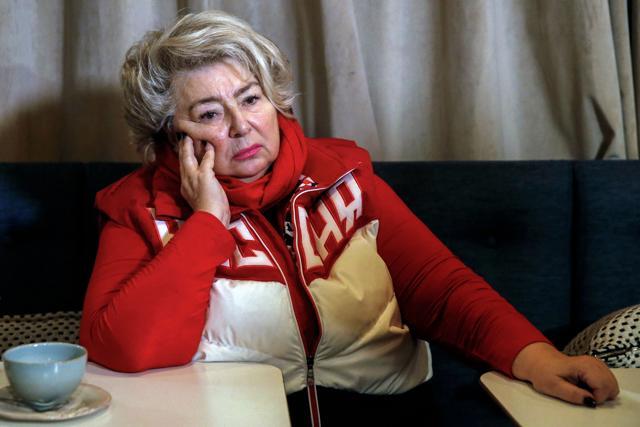 Figure skating coach Tatiana Tarasova looks on while meeting with the media on December 5, 2017 in Moscow, after the International Olympic Committee announced the decision to ban Russia from 2018 Winter Olympics. (AFP) Figure skating coach Tatiana Tarasova looks on while meeting with the media on December 5, 2017 in Moscow, after the International Olympic Committee announced the decision to ban Russia from 2018 Winter Olympics. (AFP)