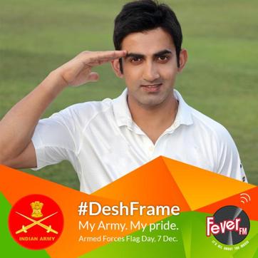 You can do the same on Facebook by incorporating the #DeshFrame in your display picture.