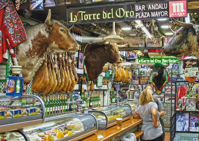 The iconic tapas bar in Madrid’s Plaza Mayor that celebrates bullfights (Saubhadra Chatterji) The iconic tapas bar in Madrid’s Plaza Mayor that celebrates bullfights (Saubhadra Chatterji)