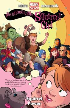 The cover of Ryan North’s book The Unbeatable Squirrel Girl. The cover of Ryan North’s book The Unbeatable Squirrel Girl.