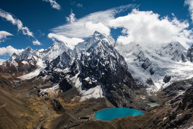 The Cordillera Blanca (White Range) in Áncash, is the second highest mountain range in the world after the Himalayas. (Shutterstock) The Cordillera Blanca (White Range) in Áncash, is the second highest mountain range in the world after the Himalayas. (Shutterstock)