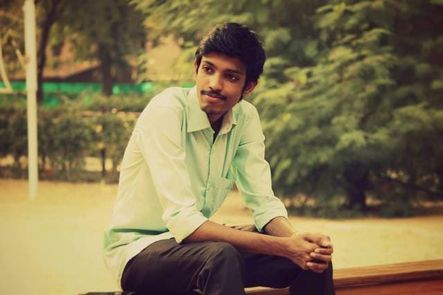 Anson A Athikalam, director of short film Upavahana, who is a student of Delhi University. Anson A Athikalam, director of short film Upavahana, who is a student of Delhi University.