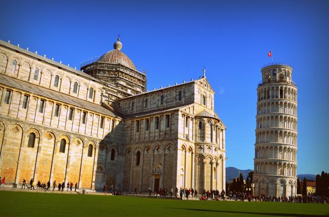 The Leaning Tower of Pisa. (Shutterstock) The Leaning Tower of Pisa. (Shutterstock)
