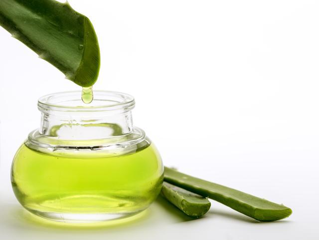 Petroleum jelly or aloe vera gel are great for moisturising your lips (iStockphoto)