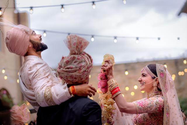 Virat Kohli and Anushka Sharma tied the knot on Monday. (AFP) Virat Kohli and Anushka Sharma tied the knot on Monday. (AFP)