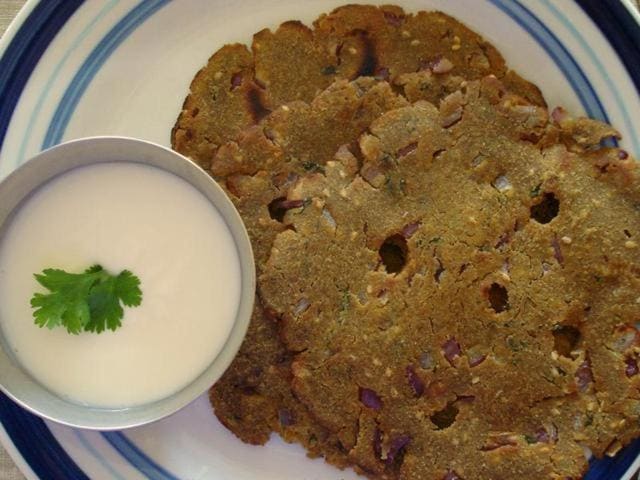 Thalipeeth is a traditional Maharashtrian snack. (Shutterstock) Thalipeeth is a traditional Maharashtrian snack. (Shutterstock)