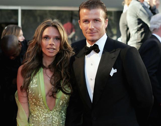 David Beckham and Victoria Beckham. (Getty Images for Laureus)