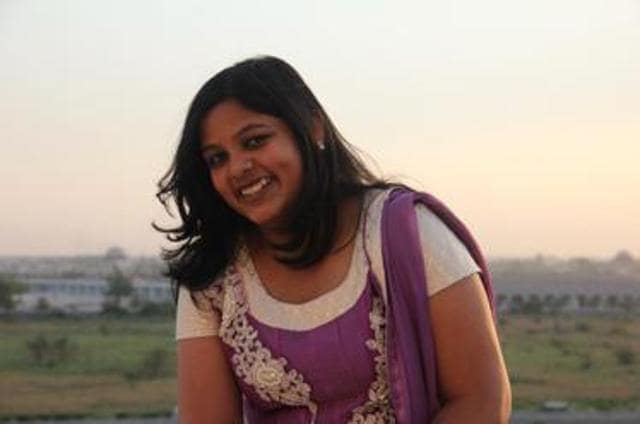 Neelu Sharma, 27, a PhD scholar of mass communication. (HT Photo) Neelu Sharma, 27, a PhD scholar of mass communication. (HT Photo)