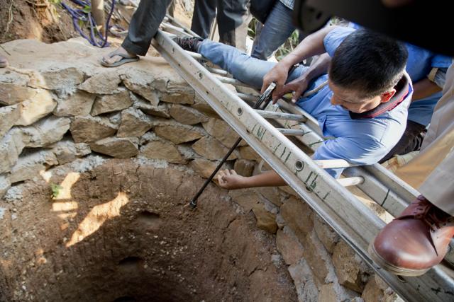 In pics: How a leopard trapped in dry well was rescued after two