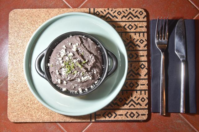The refritos negros, creamy refried black beans redolent with ghee, will make black dal seem slightly overrated. (Aalok Soni/ HT)