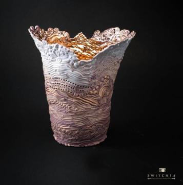 Coiled is an exhibition of ceramic pottery by Priyanka Joshi. (HT Photo) Coiled is an exhibition of ceramic pottery by Priyanka Joshi. (HT Photo)