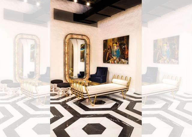 The Rex Diamond mirror installation at Arth, the upscale restaurant designed by Gauri (Avinash Gowarikar) The Rex Diamond mirror installation at Arth, the upscale restaurant designed by Gauri (Avinash Gowarikar)