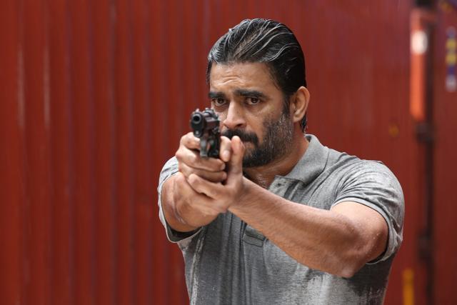 R Madhavan plays a cop in Vikram Vedha. R Madhavan plays a cop in Vikram Vedha.