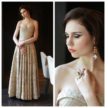 Model Maria in Anita Dongre. (Amal KS/HT ) Model Maria in Anita Dongre. (Amal KS/HT )