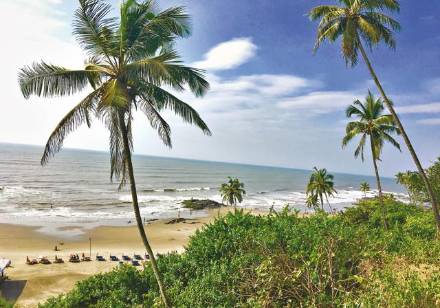 The view from Thalassa, Goa’s most famous stand-alone restaurant