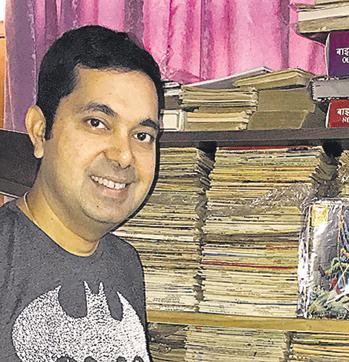 Shalu Gupta is a lonely horse in a town like Hoshiarpur, where he might be the only one interested in comics.