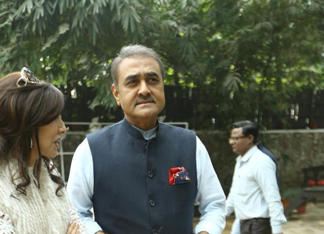 Praful Patel during the Christmas lunch party hosted by Dilip Cherian and his wife Devi Cherian. (Hindustan Times)