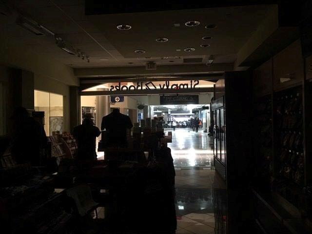 The Atlanta airport is pictured during the power outage on December 17, 2017 in this picture obtained from social media. (Reuters) The Atlanta airport is pictured during the power outage on December 17, 2017 in this picture obtained from social media. (Reuters)