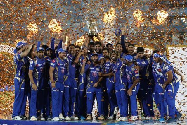 Mumbai Indians are the defending IPL champions. MI defeated Rising Pune Supergiant at the Rajiv Gandhi International Cricket Stadium in Hyderabad on May 21, 2017 in a pulsating final. (BCCI)