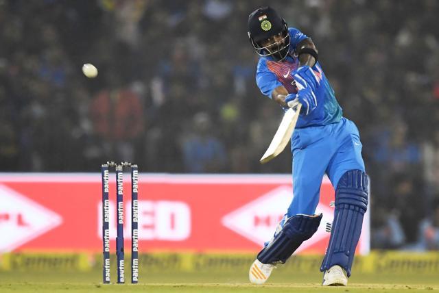 KL Rahul blasted his second Twenty20 International fifty as India posted a big score. (AFP) KL Rahul blasted his second Twenty20 International fifty as India posted a big score. (AFP)