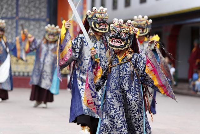 You can catch Sikkim’s famous Losar festival at Gangtok on February 16-18, 2018. (Shutterstock) You can catch Sikkim’s famous Losar festival at Gangtok on February 16-18, 2018. (Shutterstock)