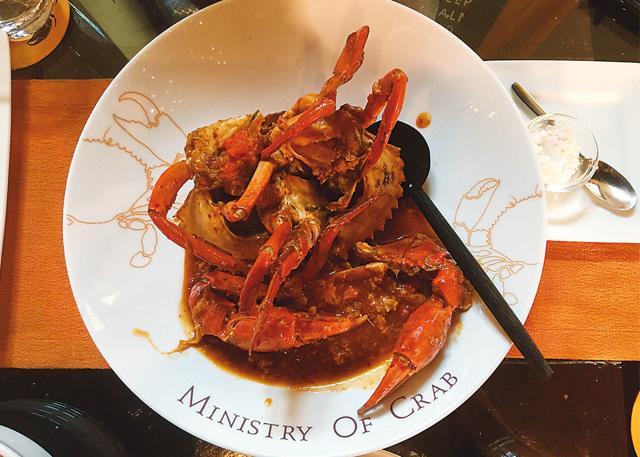 The Ministry of Crab serves delicious crabs and other seafood dishes (Manasi Joshi Roy) The Ministry of Crab serves delicious crabs and other seafood dishes (Manasi Joshi Roy)