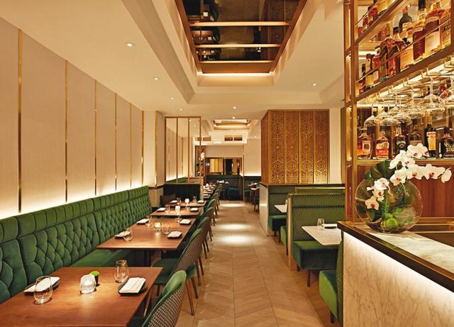 Indian accent, London has three British chefs in its kitchen Indian accent, London has three British chefs in its kitchen