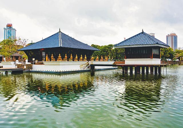 Seema Malaka, part of the Gangaramaya Temple, is a Buddhist temple used mainly for meditation (Getty Images) Seema Malaka, part of the Gangaramaya Temple, is a Buddhist temple used mainly for meditation (Getty Images)
