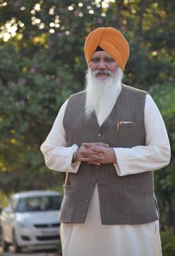 Bhai Balwinder Singh Rangila at his house in Sector 40, Chandigarh. (Sikander Singh/HT) Bhai Balwinder Singh Rangila at his house in Sector 40, Chandigarh. (Sikander Singh/HT)