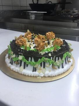 Christmas chocolate cake. Christmas chocolate cake.