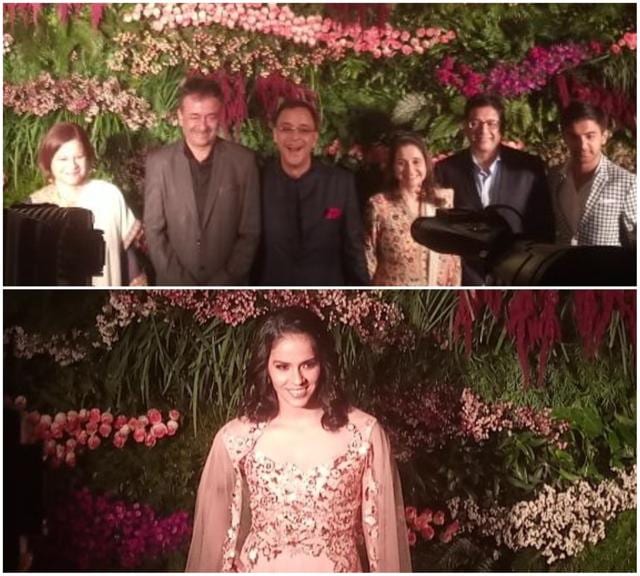 Sports and showbiz collide at Virat and Anushka’s Mumbai reception. (Prodip Guha/HT Photo) Sports and showbiz collide at Virat and Anushka’s Mumbai reception. (Prodip Guha/HT Photo)