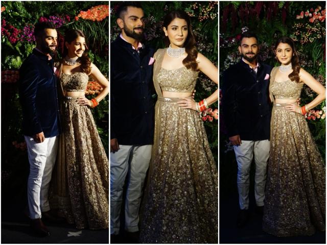 More pictures of Virat Kohli and Anushka Sharma from their Mumbai wedding reception. (Prodip Guha/HT Photo) More pictures of Virat Kohli and Anushka Sharma from their Mumbai wedding reception. (Prodip Guha/HT Photo)