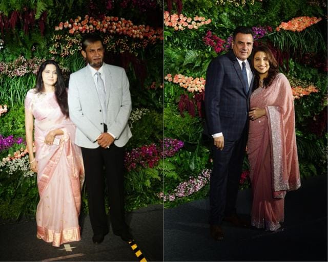 The guests begin arriving. (Prodip Guha/HT Photo) The guests begin arriving. (Prodip Guha/HT Photo)