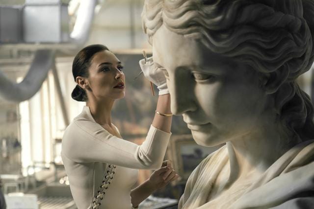 This image released by Warner Bros. Pictures shows Gal Gadot in a scene from Justice League. (AP) This image released by Warner Bros. Pictures shows Gal Gadot in a scene from Justice League. (AP)