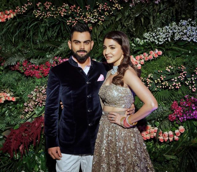 Virat’s look was exactly how a modern groom should look today. (AP) Virat’s look was exactly how a modern groom should look today. (AP)