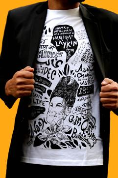 Ghalib’s verses have even found place on t-shirts through Shiraz Husain’s collective.