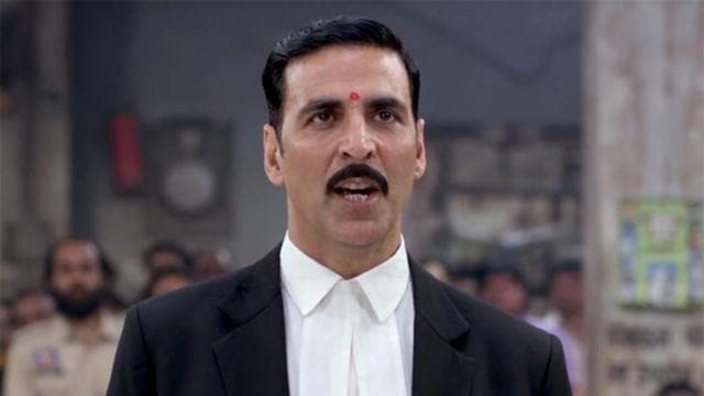 Akshay Kumar in a still from Joly LLB 2. Akshay Kumar in a still from Joly LLB 2.