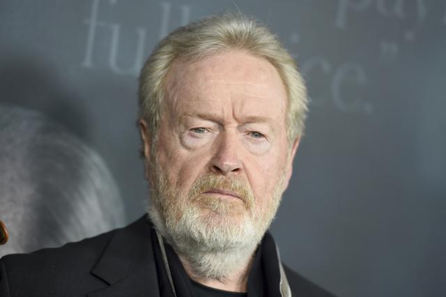 Director Ridley Scott arrives at the world premiere of All the Money in the World. (Jordan Strauss/Invision/AP) Director Ridley Scott arrives at the world premiere of All the Money in the World. (Jordan Strauss/Invision/AP)