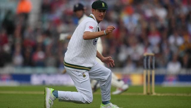 Chris Morris during Day One of the 3rd Test between England and South Africa at The Kia Oval on July 27, 2017 in London. (Getty Images) Chris Morris during Day One of the 3rd Test between England and South Africa at The Kia Oval on July 27, 2017 in London. (Getty Images)