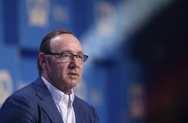 US actor Kevin Spacey speaking at the Bits and Pretzels founders' and investors' festival in Munich, Germany, Sunday, Sept. 24, 2017. (Matthias Balk/dpa via AP) (AP) US actor Kevin Spacey speaking at the Bits and Pretzels founders' and investors' festival in Munich, Germany, Sunday, Sept. 24, 2017. (Matthias Balk/dpa via AP) (AP)